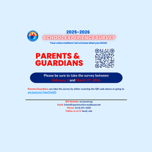 School Experience Survey 25-26
