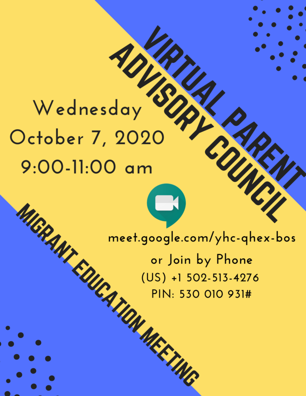 Virtual Parent Advisory Council Featured Photo