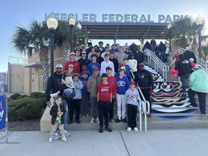 We hit Keesler Park tonight for Nicholls St. and USM. Former Pirate Peyton Lacy took the mound for Nicholls!