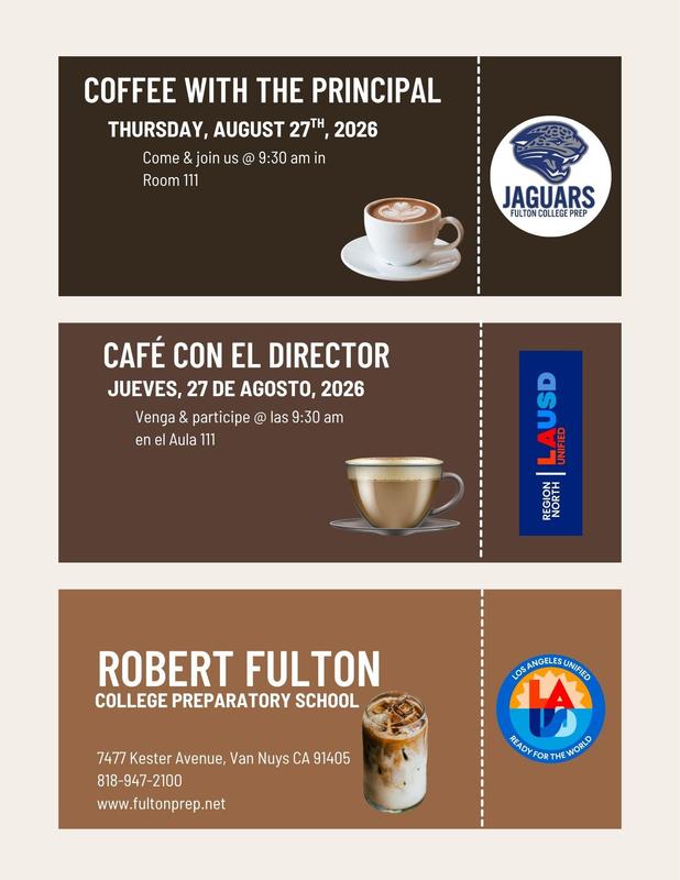 Coffee with the Principal