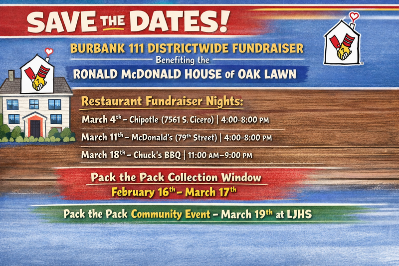 save the dates for RMH fundraiser