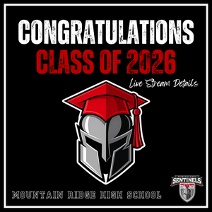 Graduation Live Stream details for the Class of 2026