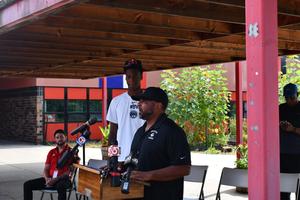 Vice Chair Rodrigues speaks at Davis