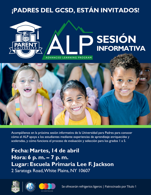 2026 Parent University ALP Information Night R2 SPAN