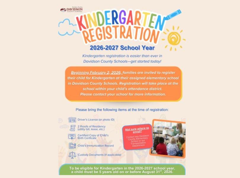 kindergarten registration