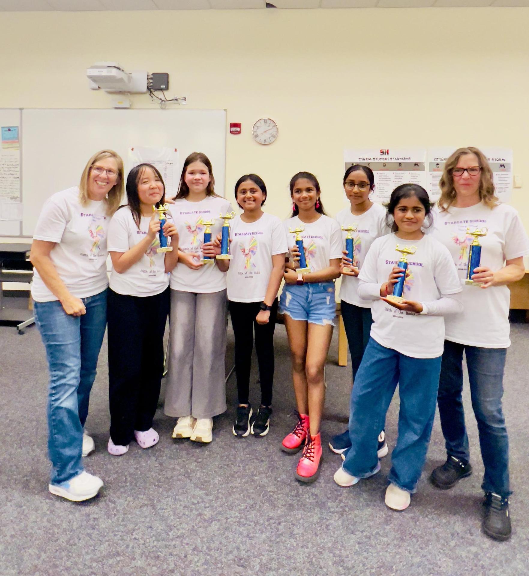 Battle of the Books Champion Team