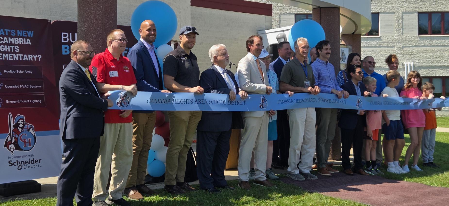 Solar Ribbon Cutting