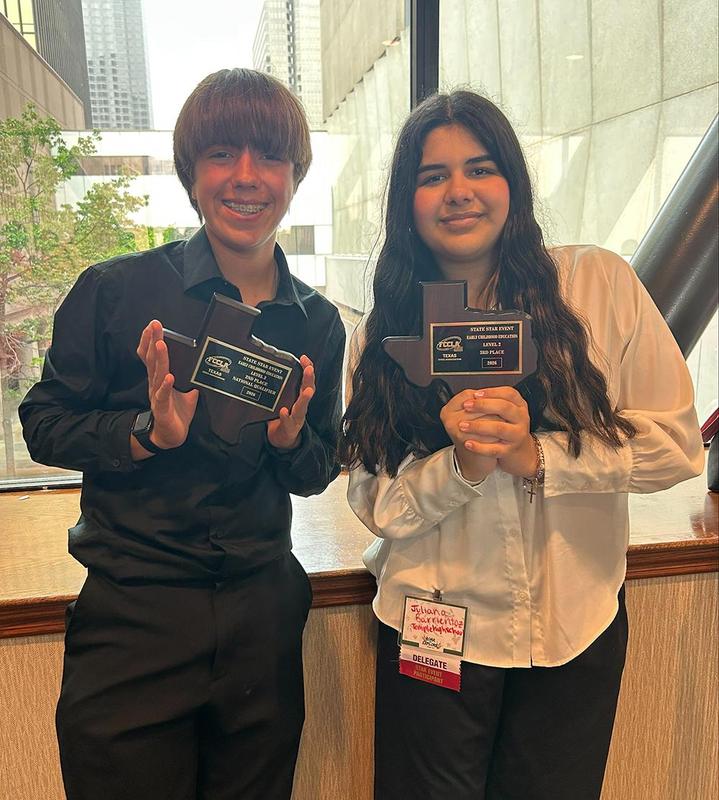 Christian Yepez and Juliana Barrientoz are FCCLA National Qualifiers