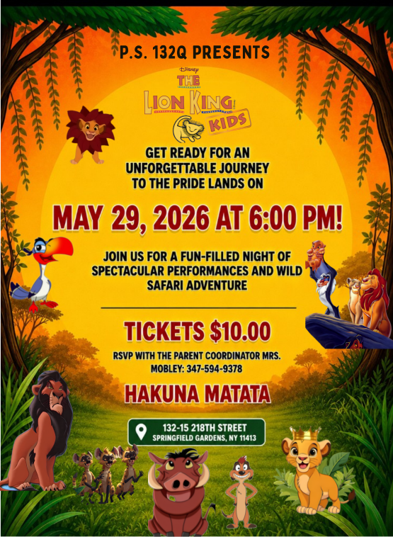 lion king flyer