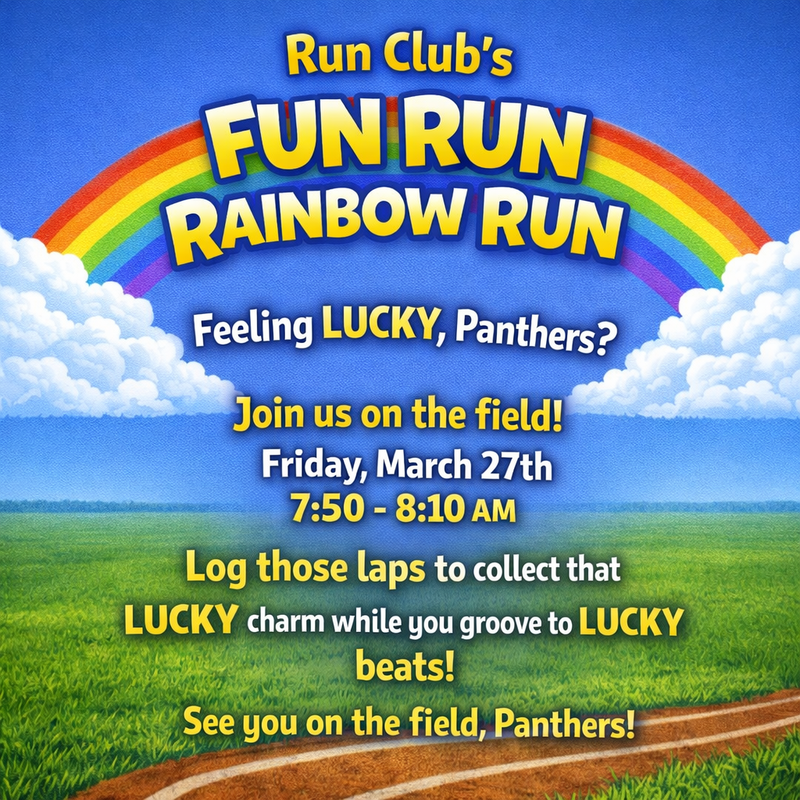Run Club’s Fun Run Rainbow Run