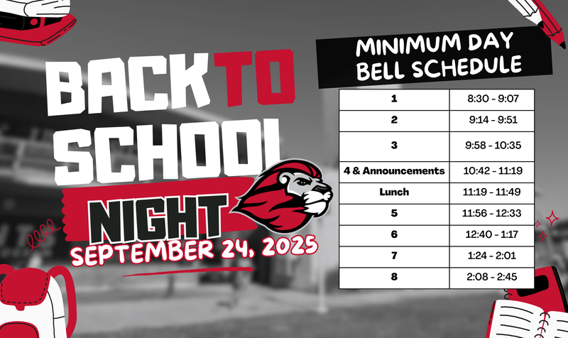 Minimum Day — Wednesday, September 24 Featured Photo