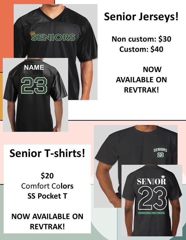 Senior jersey flier