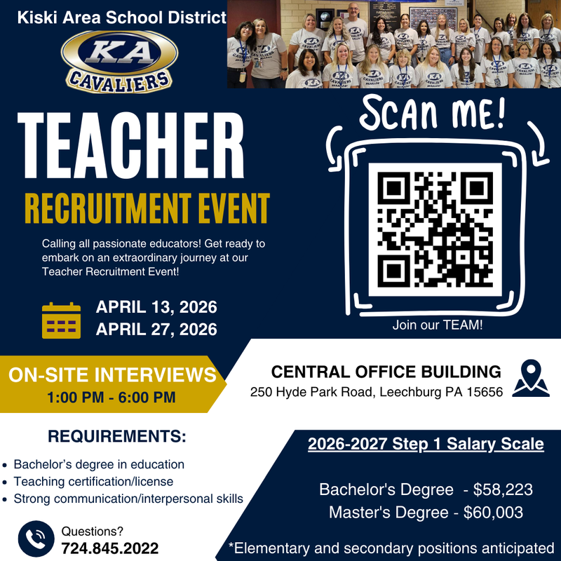 teacher recruitment event
