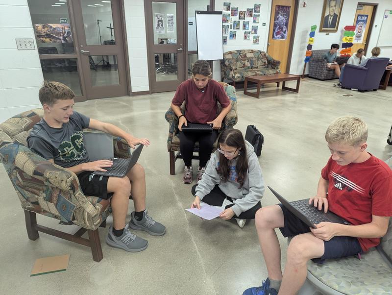 Students visit the LRC