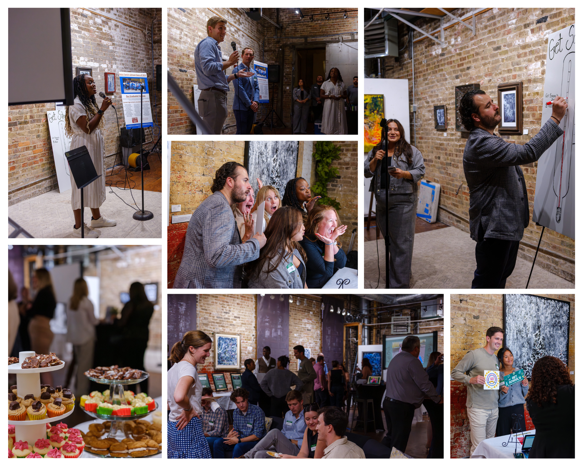 Collage of Photos from HFFAB Get School'd Annual Event 2025