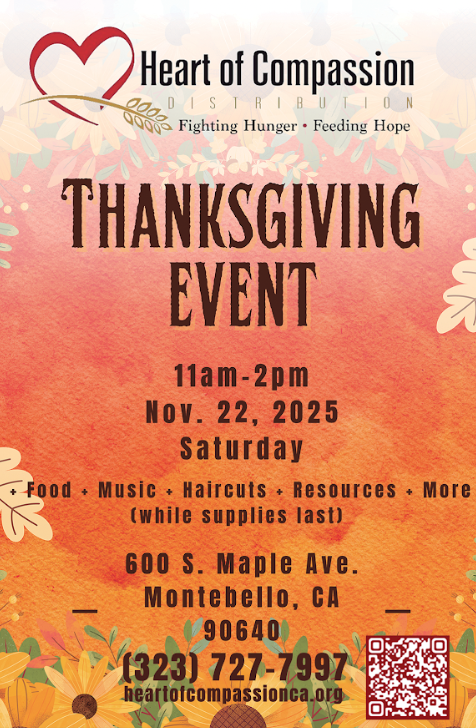 thanksgiving event flyer details