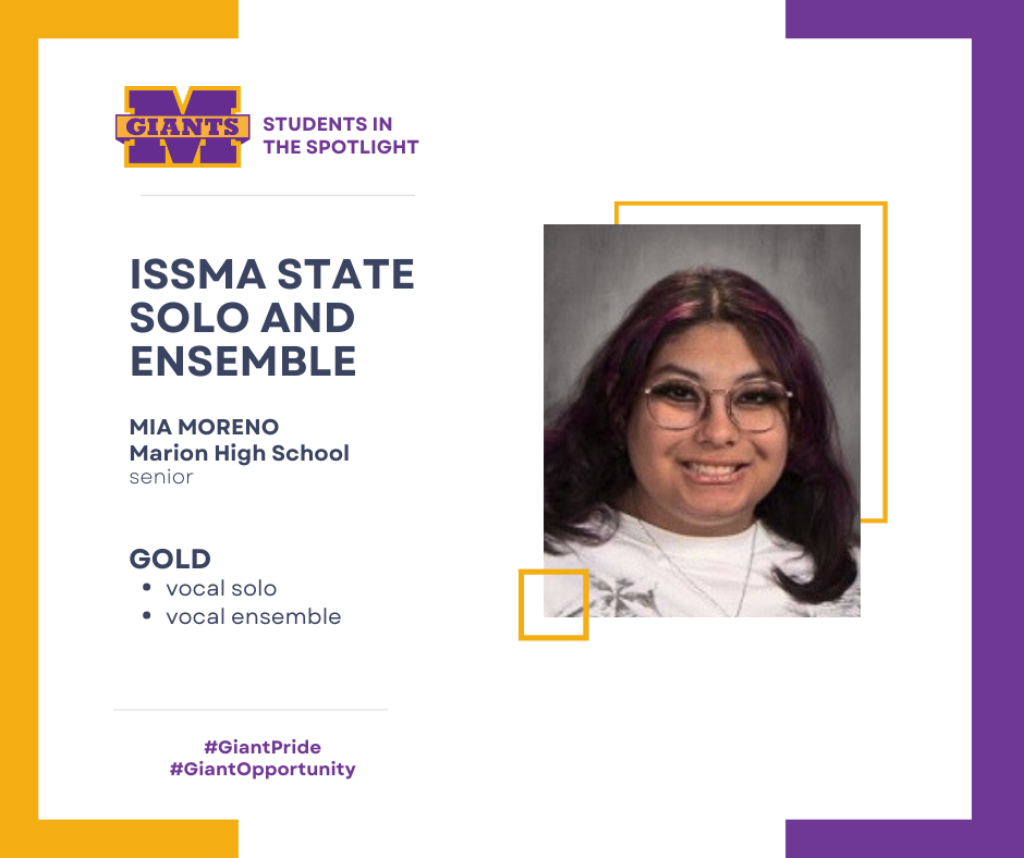 promo graphic - ISSMA State Solo & Ensemble 2026 - Mia Moreno - MHS