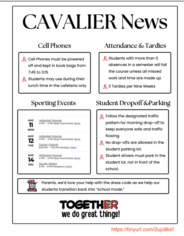 Cavalier News can be accessed at https://tinyurl.com/2ujc8kkf