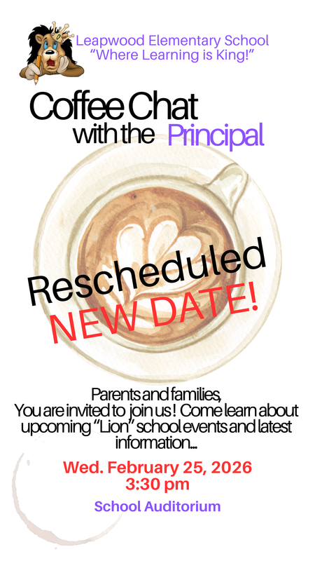 coffee chat flyer
