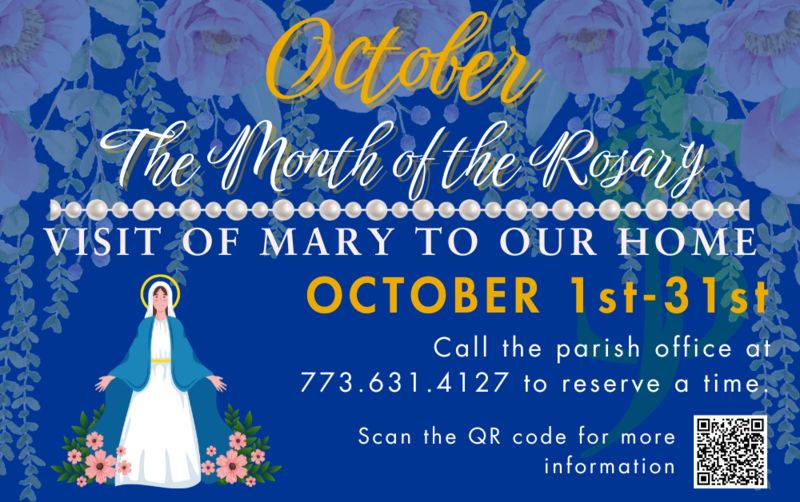 information regarding the spiritual series "Visit of Mary to Our Home"