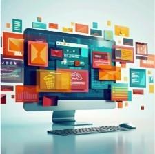 Digital photo of a computer