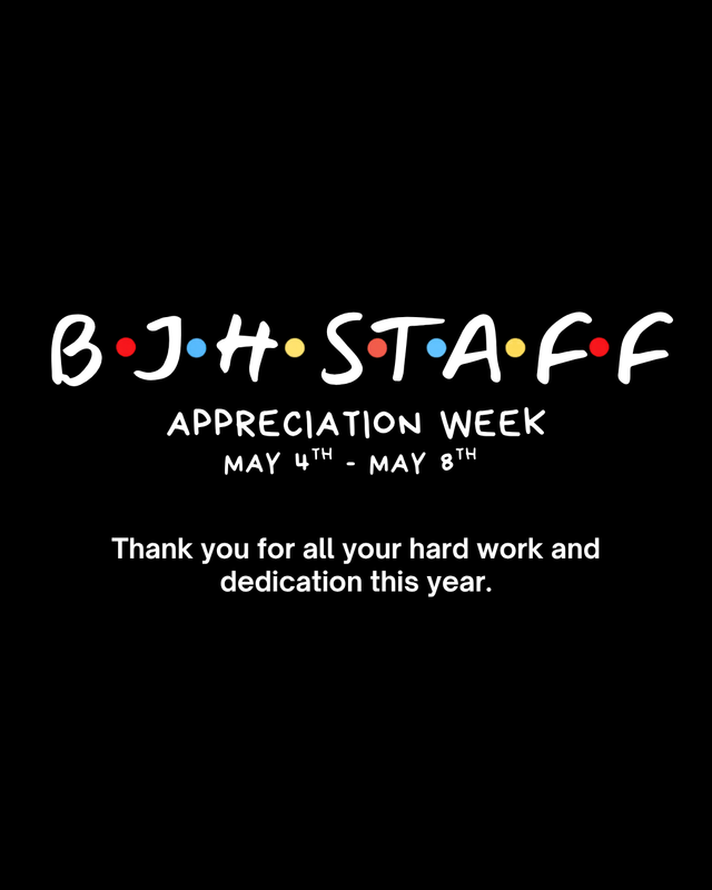 Staff Appreciation Week Flyer