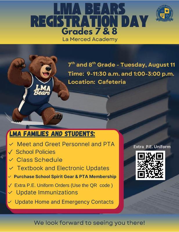 Registration Day 7th and 8th