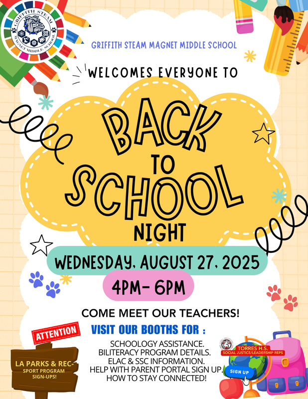 Back to School Night