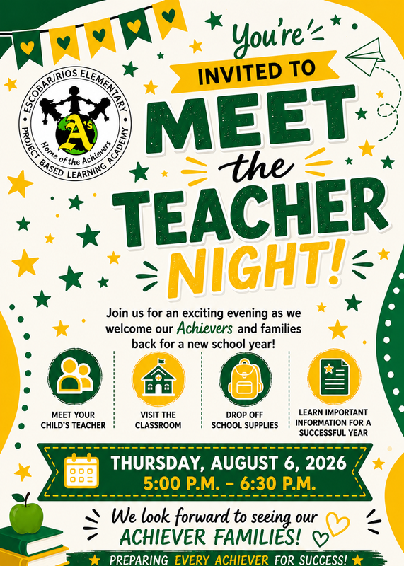 Meet the Teacher Night Featured Photo