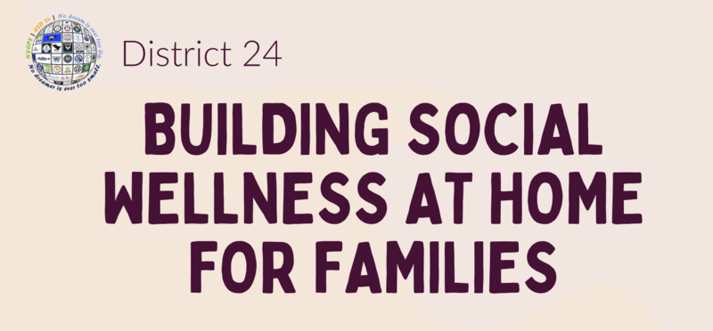 Building Social Wellness At Home For Families