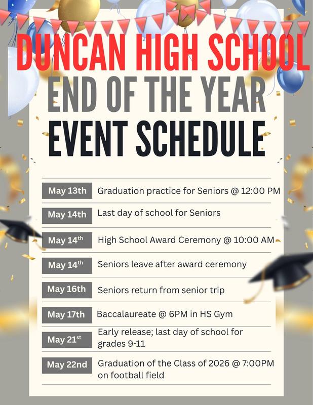 Balloons and graduation hats with grey and gold