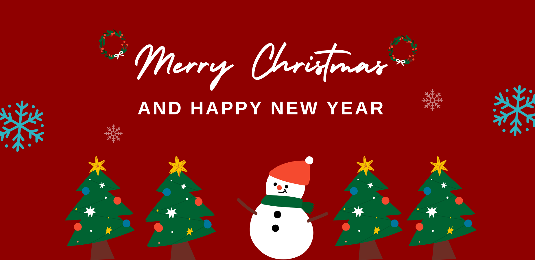 Merry Christmas and Happy New Year