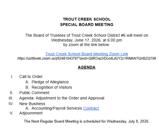 Board Meeting Featured Photo