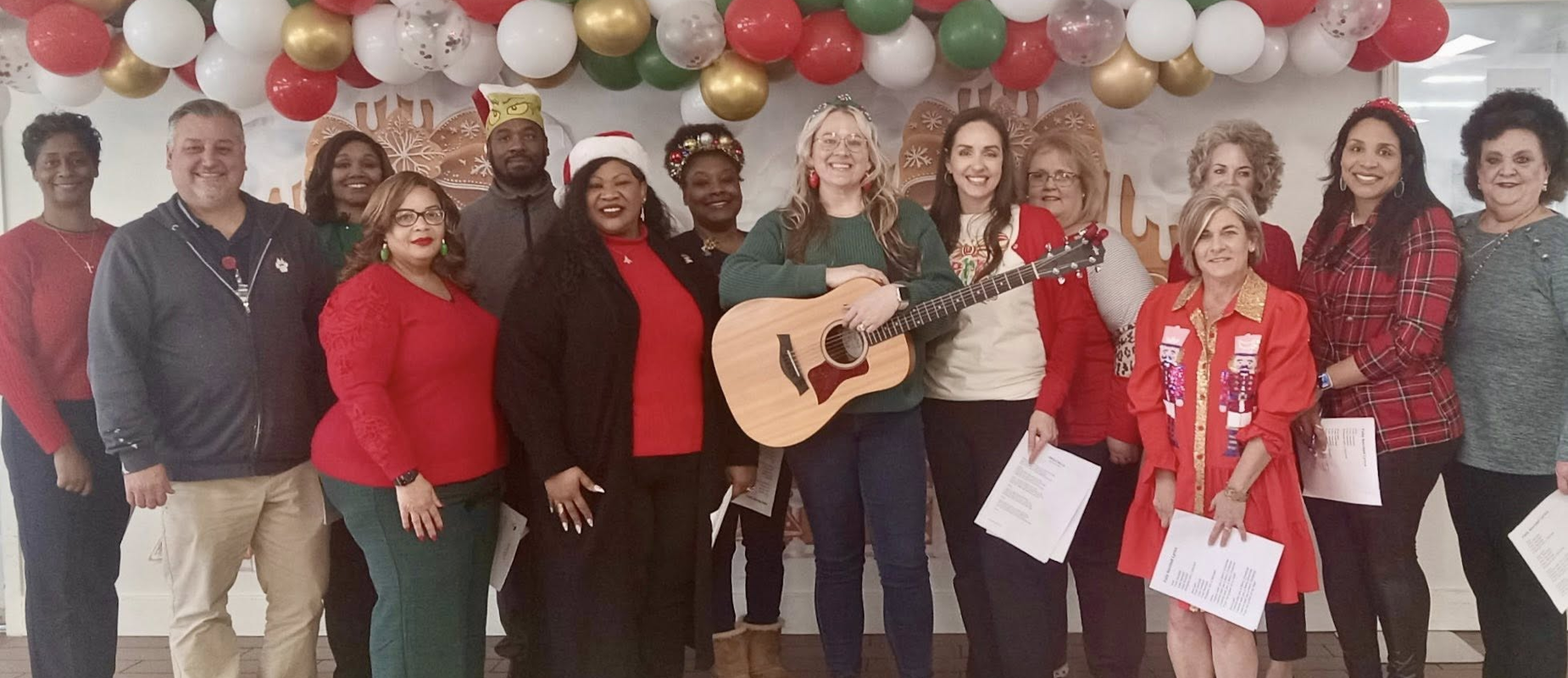 The ESS Department Spread Holiday Cheer!!!