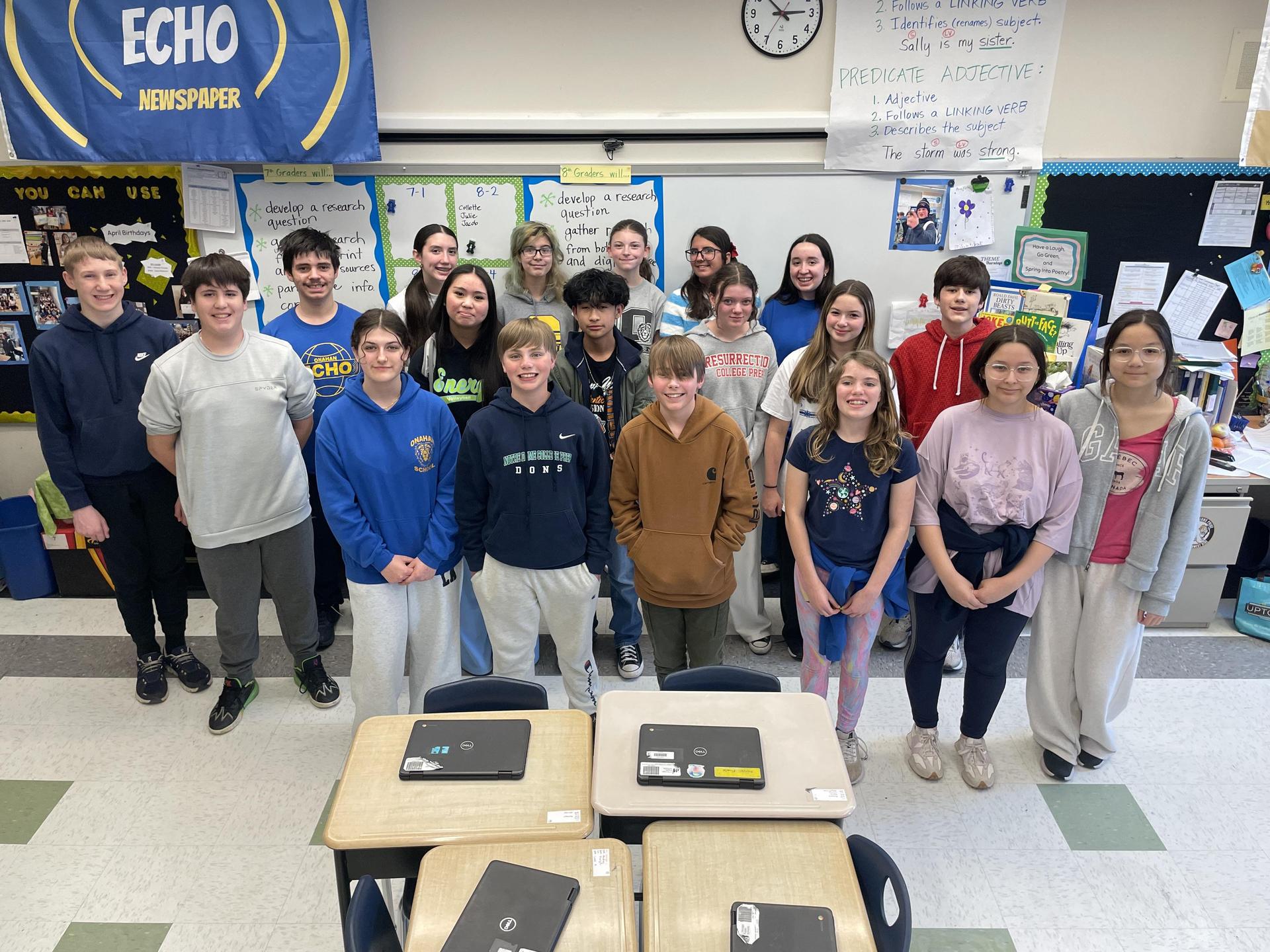 8th Grade Staff Members