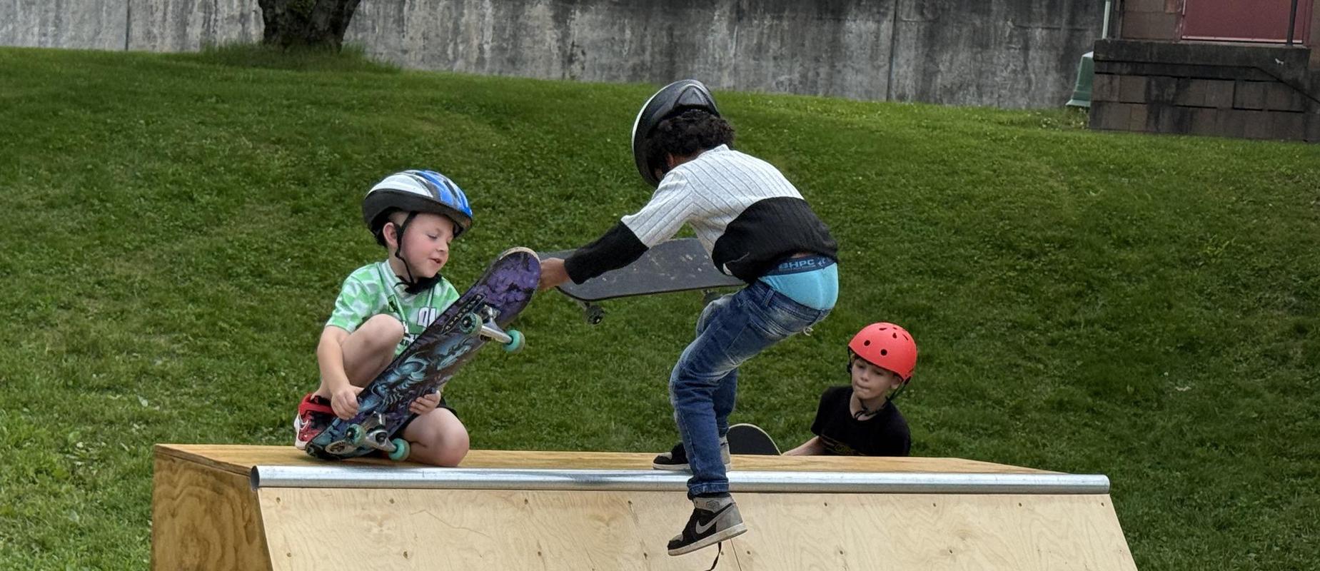 Afterschool skateboard camp
