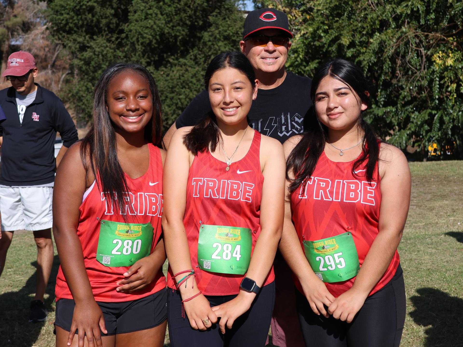 cross country runners in action