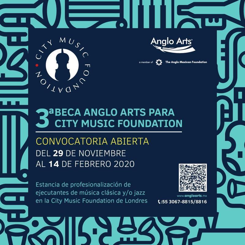 Ya está abierta la convocatoria de la 3° Beca Anglo Arts City Music Foundation para la profesionalización de ejecutantes de música clásica y jazz Featured Photo