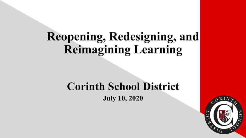 CSD Plan - Reopening, Redesigning, and Reimagining Learning Featured Photo