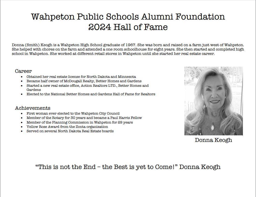 Donna Keogh plaque