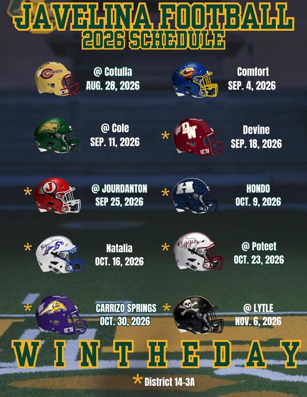 2026-2027 Football Schedule Featured Photo