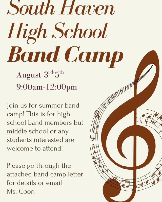 Band Camp Flyer