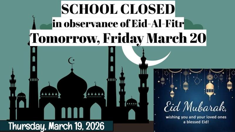 School Closed Tomorrow