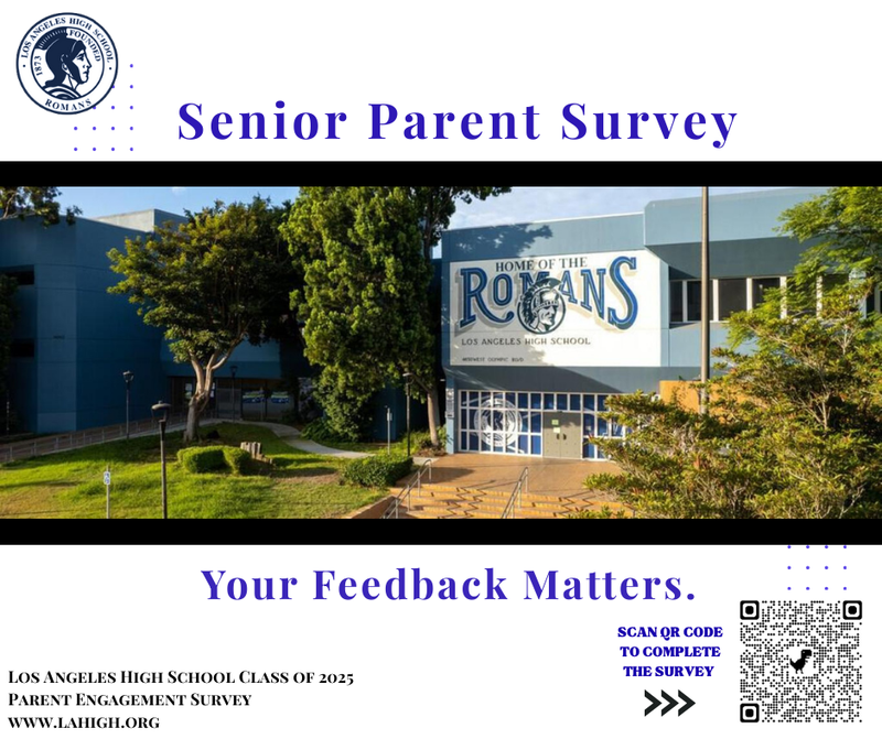 Senior Parent Class of 2026 Survey