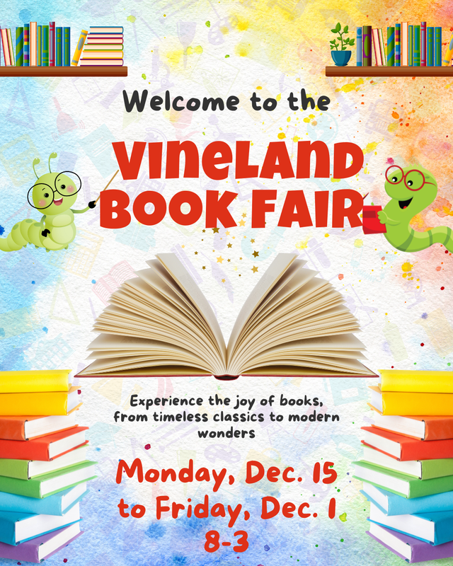 Scholastic Bookfair at Vineland Elementary School