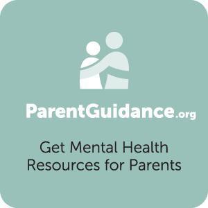 Green and White logo for parentguidance.org