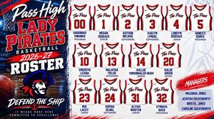 MEET YOUR 2026–27 LADY PIRATES!