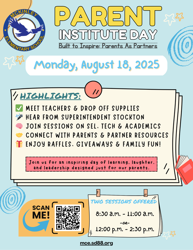 Parent Institute Flyer English
