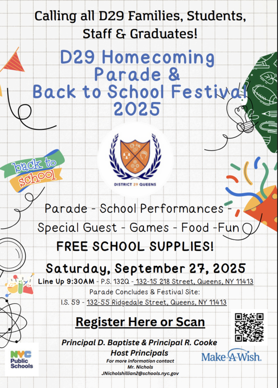 d29 homecoming flyer