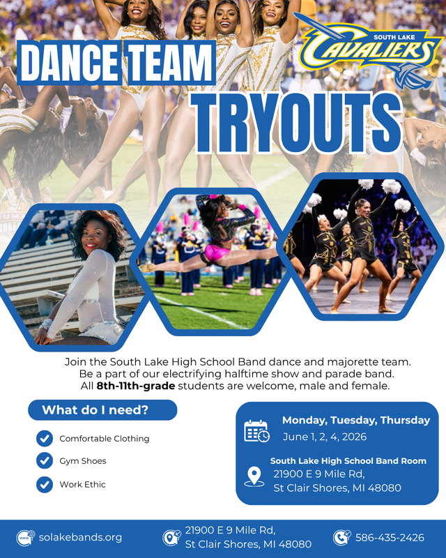 Dance Team Tryouts Featured Photo
